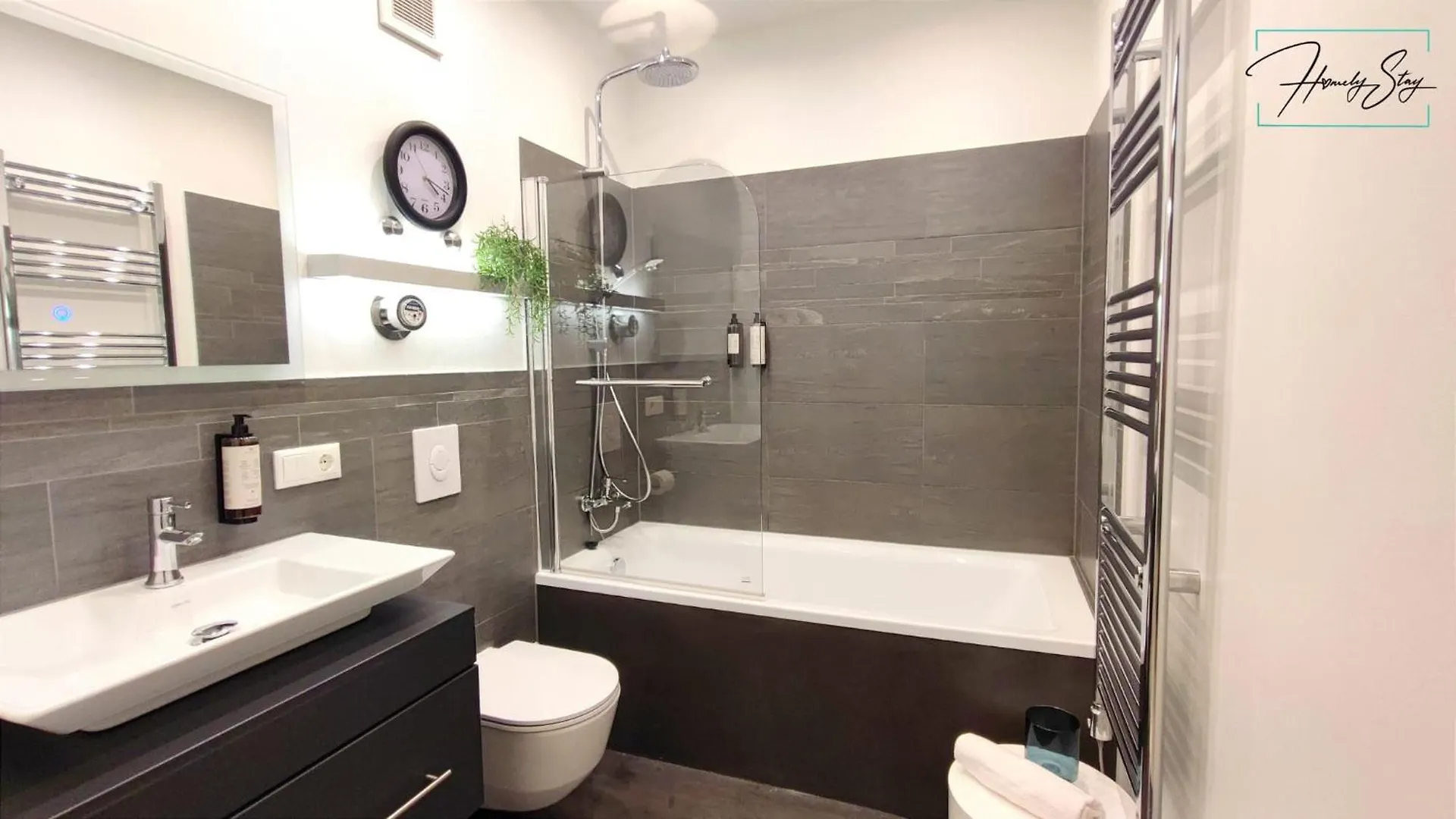 Apartmán Homely Stay Studio P1 - Elegant Self-Check-In Studio-Apartment In Munich With Kitchen And Washing Machine