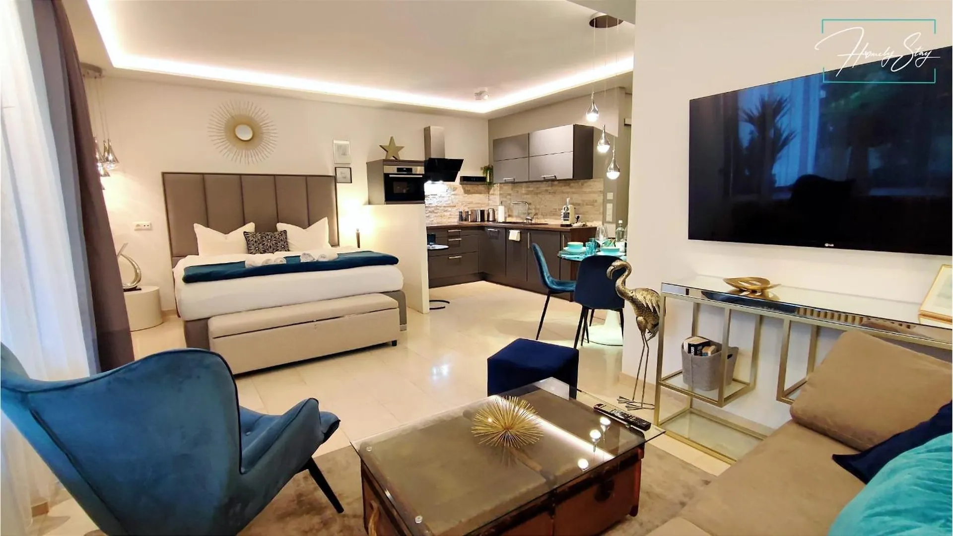 Homely Stay Studio P1 - Elegant Self-Check-In Studio-Apartment In Munich With Kitchen And Washing Machine 0*,  Německo